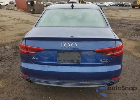2017 Audi A4 Premium Plus z USA, uszkodzony, nr VIN WAUENAF43HN028765